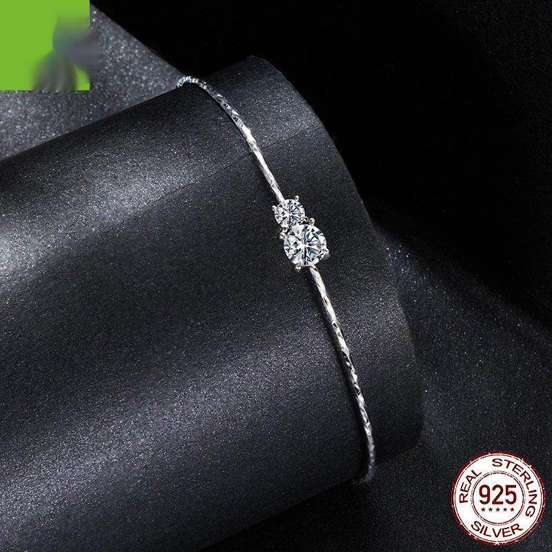 Starlight Shining Moissanite Bracelet - Subtle Shine Jewelry Co.