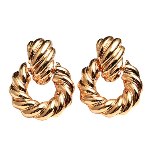 Cross Border Hoop Earrings