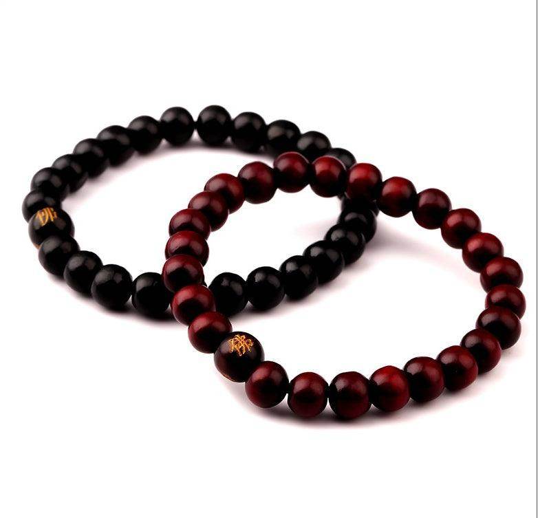 Men’s Natural Beaded Root Bracelet - Subtle Shine Jewelry Co.