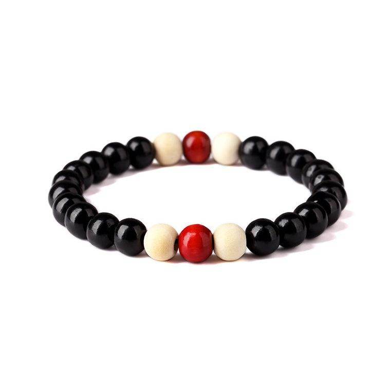 Men’s Natural Beaded Root Bracelet - Subtle Shine Jewelry Co.