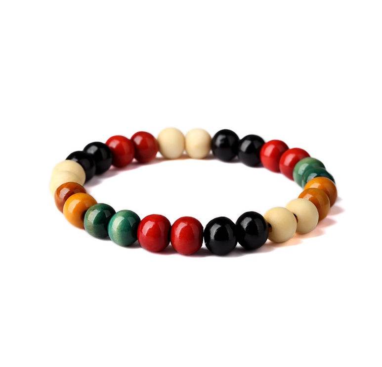 Men’s Natural Beaded Root Bracelet - Subtle Shine Jewelry Co.