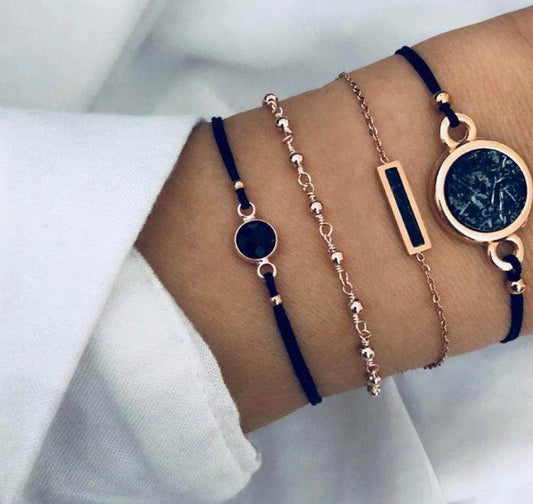 Bohemian Bracelet Set - Subtle Shine Jewelry Co.