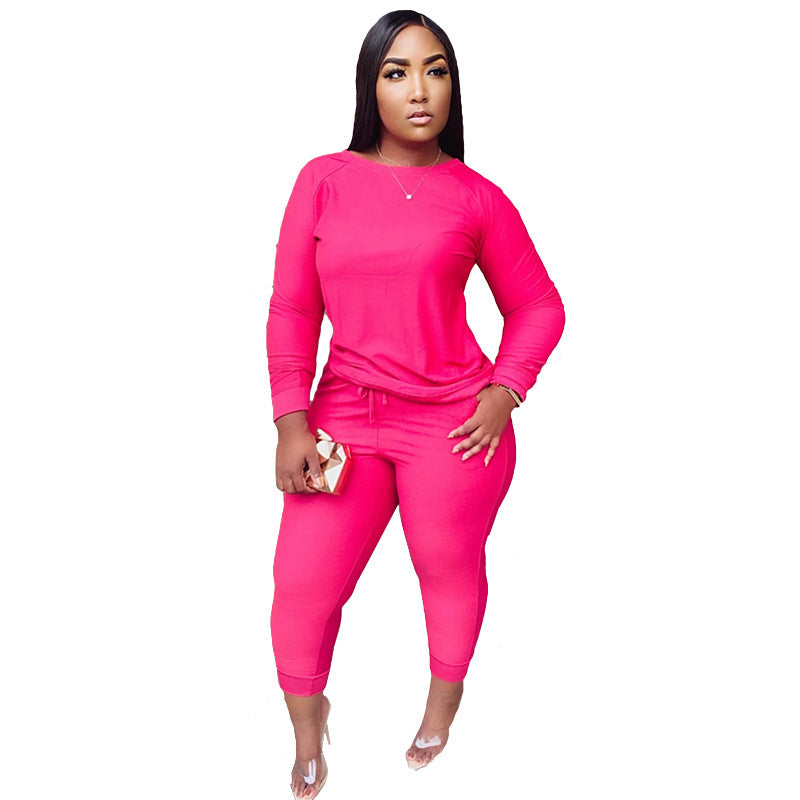Fall Leisure Pant Set