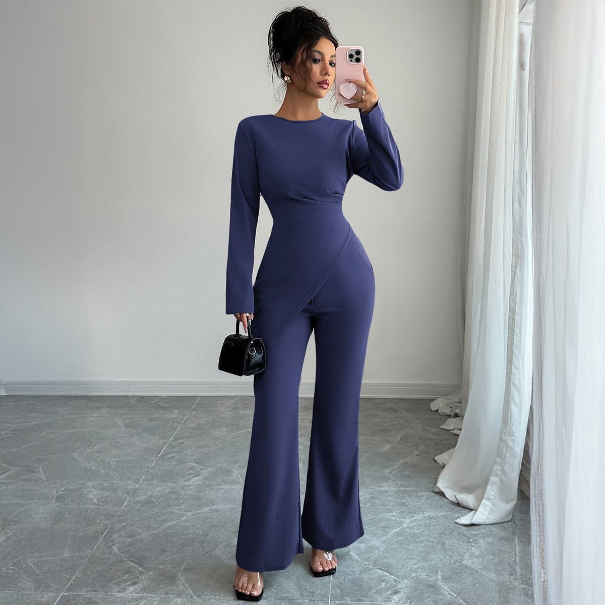 Fall Lounge Two Piece Pant Set