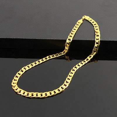 Men’s Flat NK Necklace - Subtle Shine Jewelry Co.