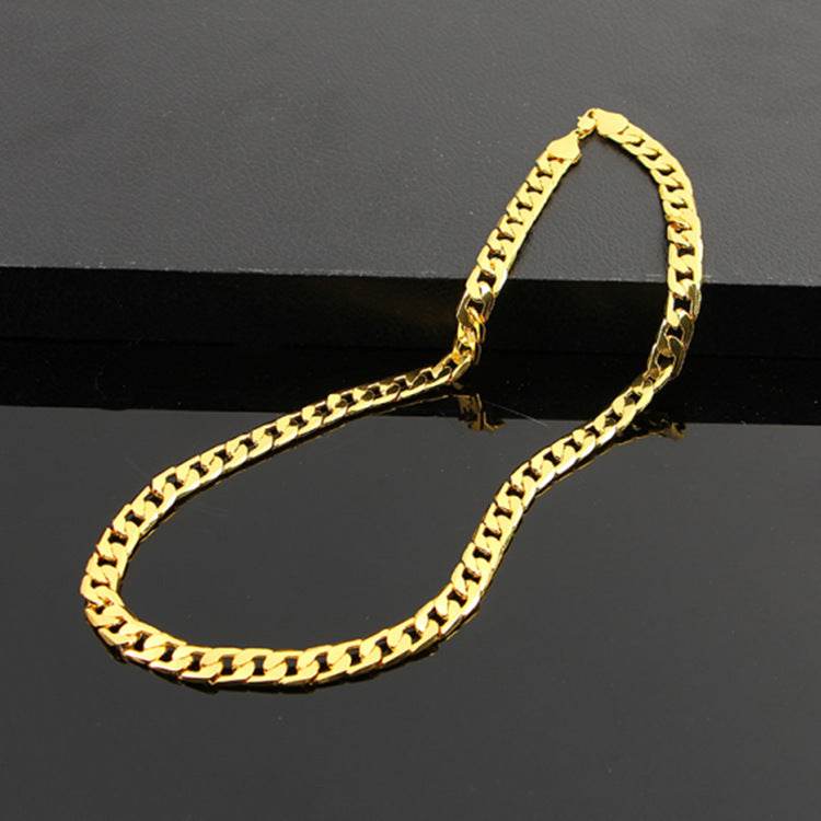 Men’s Flat NK Necklace - Subtle Shine Jewelry Co.