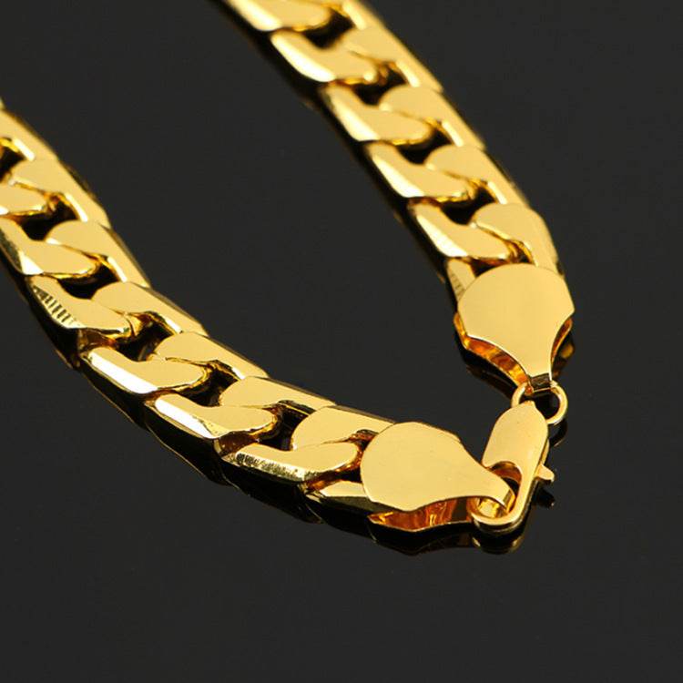 Men’s Flat NK Necklace - Subtle Shine Jewelry Co.