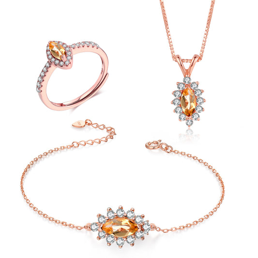 Sunlit Sparkle Jewelry Trio Set