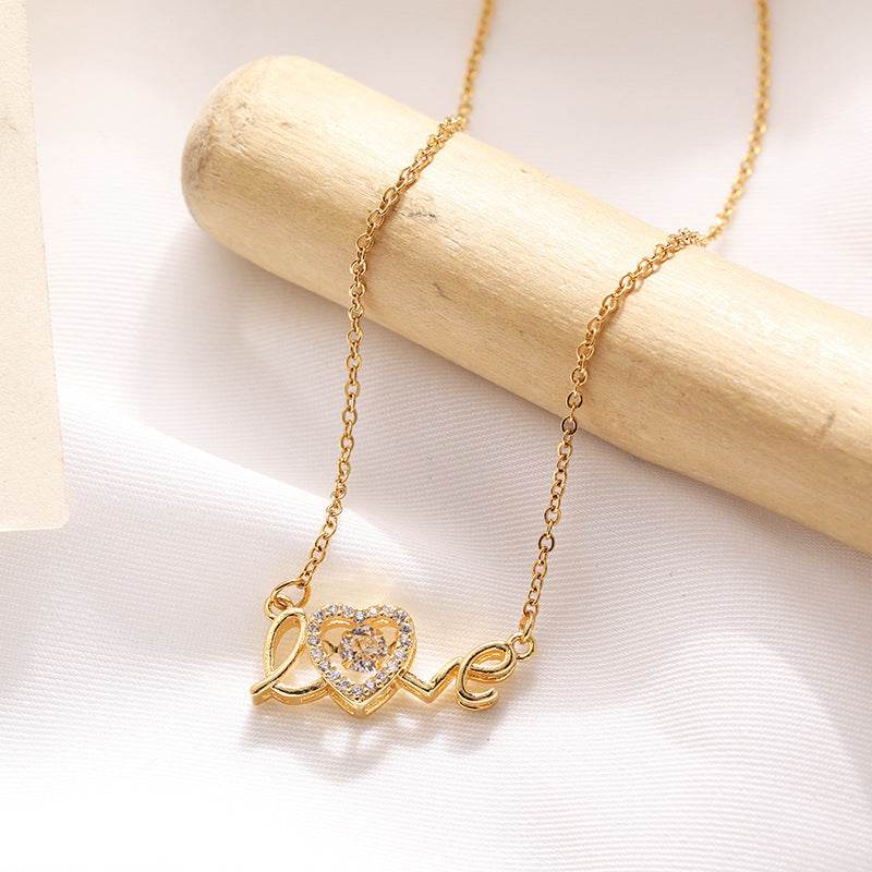 Silver Titanium Love Necklace - Subtle Shine Jewelry Co.