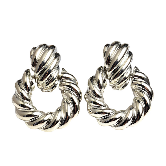 Cross Border Hoop Earrings