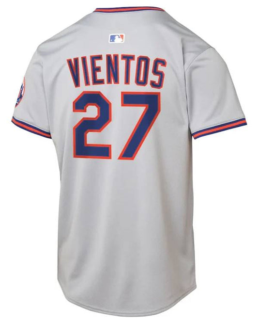 New York Mets Mark Vientos Nike Gray Road Limited Jersey