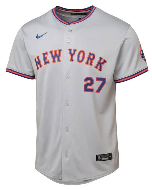 New York Mets Mark Vientos Nike Gray Road Limited Jersey