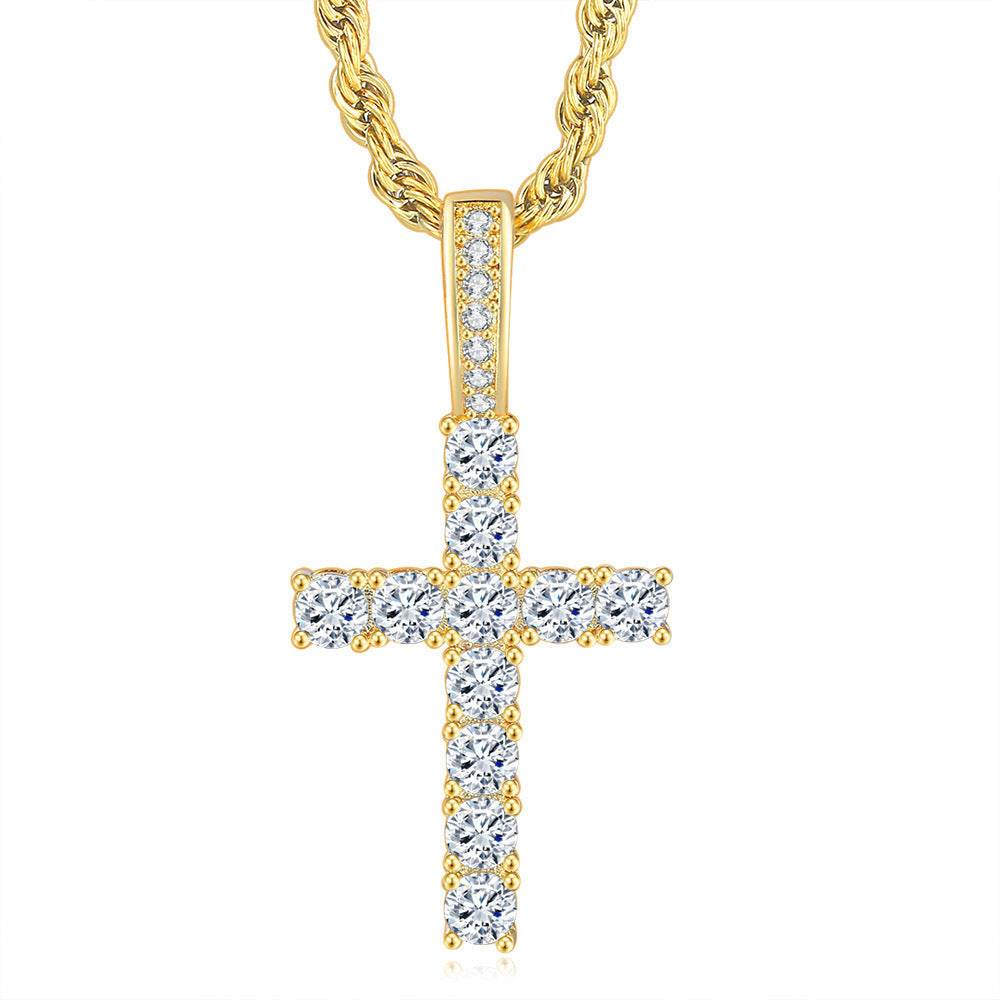 Divine Ankh & Cross Necklace - Subtle Shine Jewelry Co.