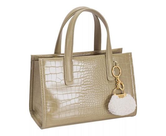 Crocodile Pattern Handbag