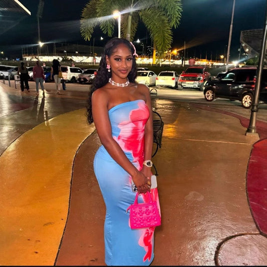 Bloom & Bold Tube Long Dress