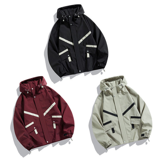 Modern Waterproof Hooded Jacket