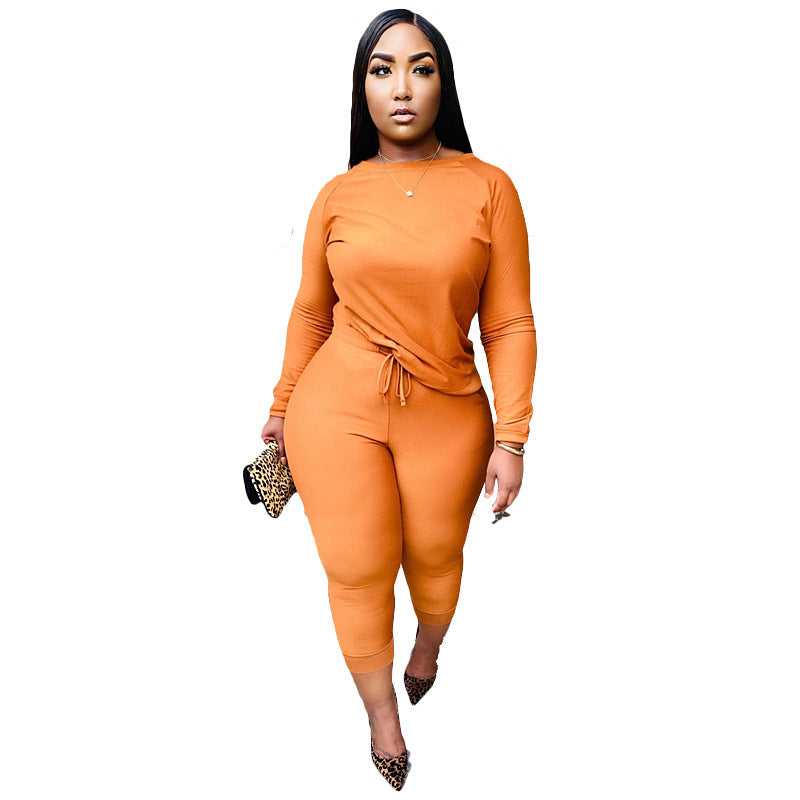 Fall Leisure Pant Set