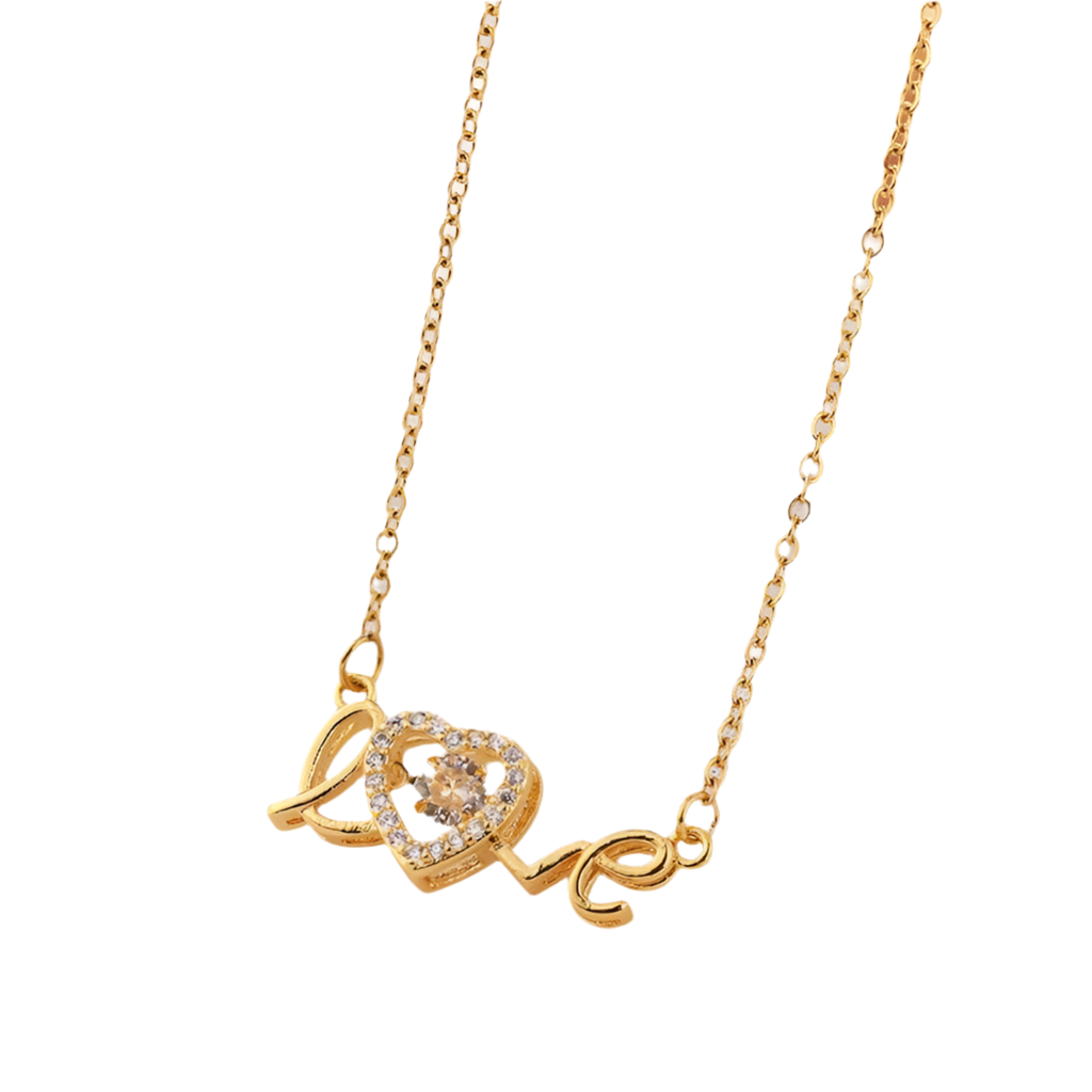 Silver Titanium Love Necklace