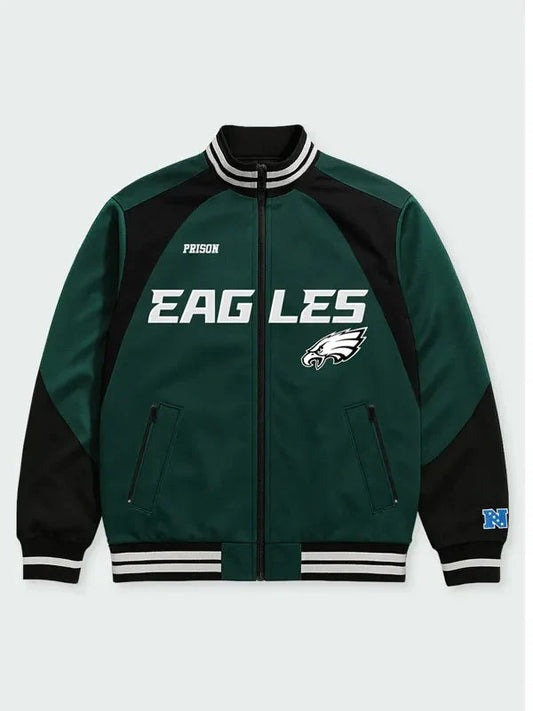 NFL Philadelphia Eagles Green Bomber Jacket