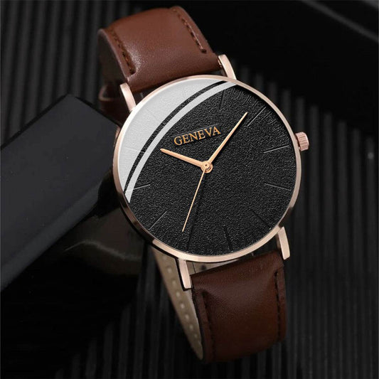 Men's Geneva Classic Casual Watch Set - Subtle Shine Jewelry Co.