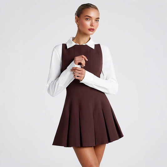 Serene Grace Backless Dress