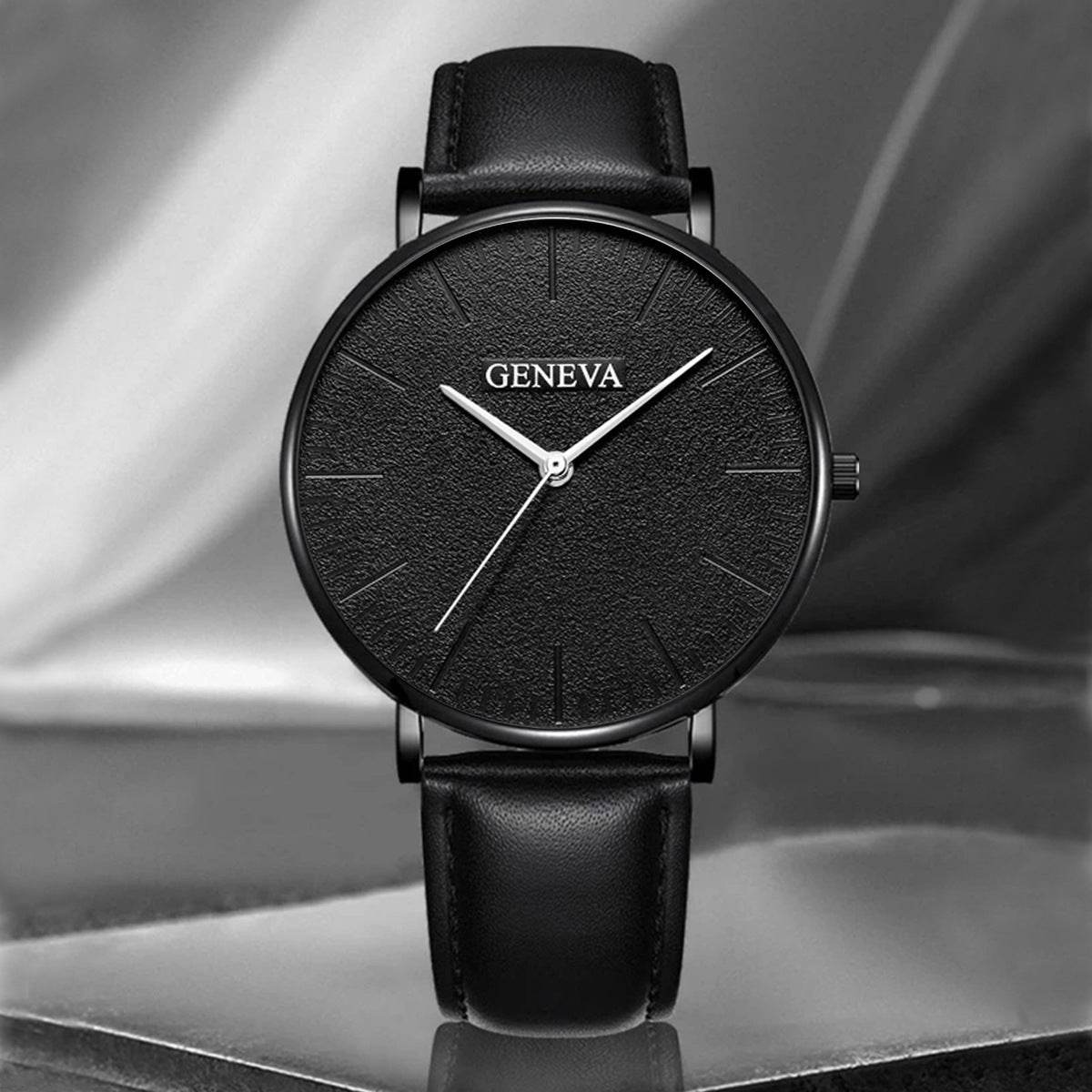 Men's Geneva Classic Casual Watch Set - Subtle Shine Jewelry Co.