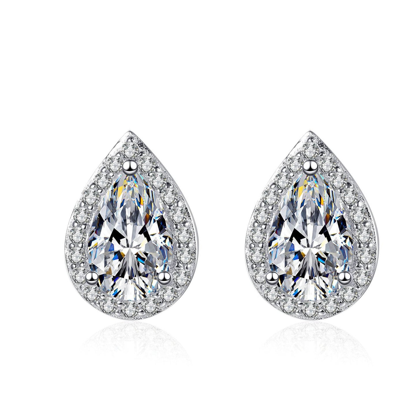 Sparkling 1ct Moissanite Stud Earrings - Subtle Shine Jewelry Co.