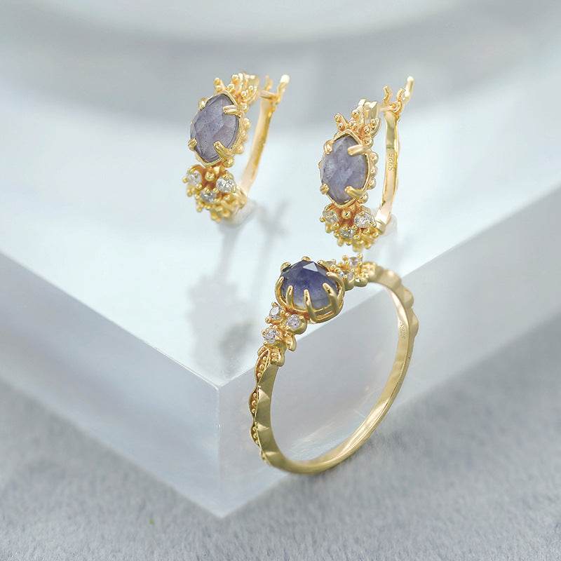 Mystic Aura Sterling Stone Ring - Subtle Shine Jewelry Co.