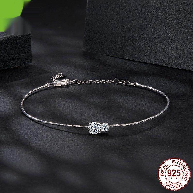 Starlight Shining Moissanite Bracelet - Subtle Shine Jewelry Co.