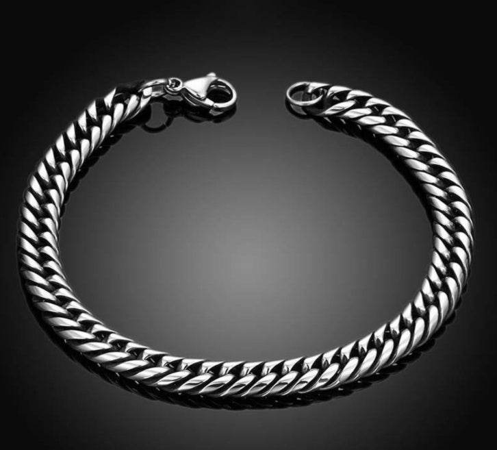 Men's Titanium Steel Bracelet - Subtle Shine Jewelry Co.