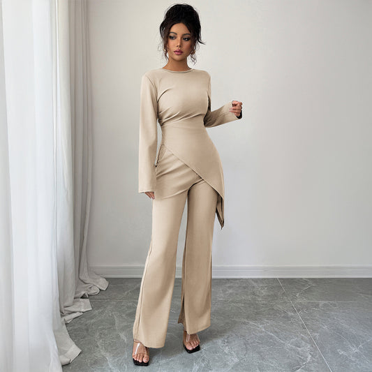 Fall Lounge Two Piece Pant Set