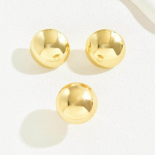 Gold Minimalist Earring and Ring Set - Subtle Shine Jewelry Co.