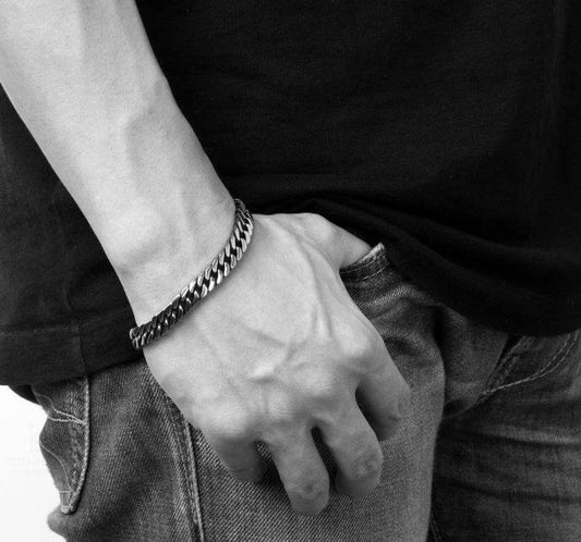 Men's Titanium Steel Bracelet - Subtle Shine Jewelry Co.