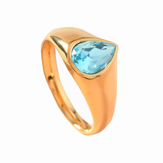 Luxury Titanium Stone Rings - Subtle Shine Jewelry Co.