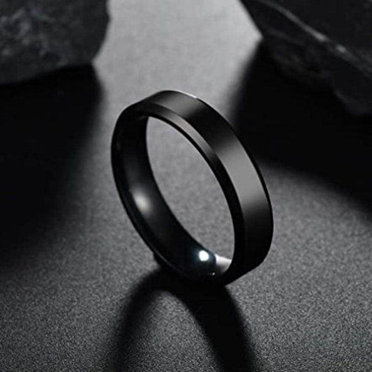 Titanium Steel Men's Wedding Black, Silver & Gold Wedding Bands - Subtle Shine Jewelry Co.