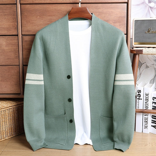 Men’s Blended Jacquard Sweater