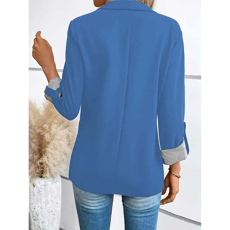 Casual Open Front Blazer