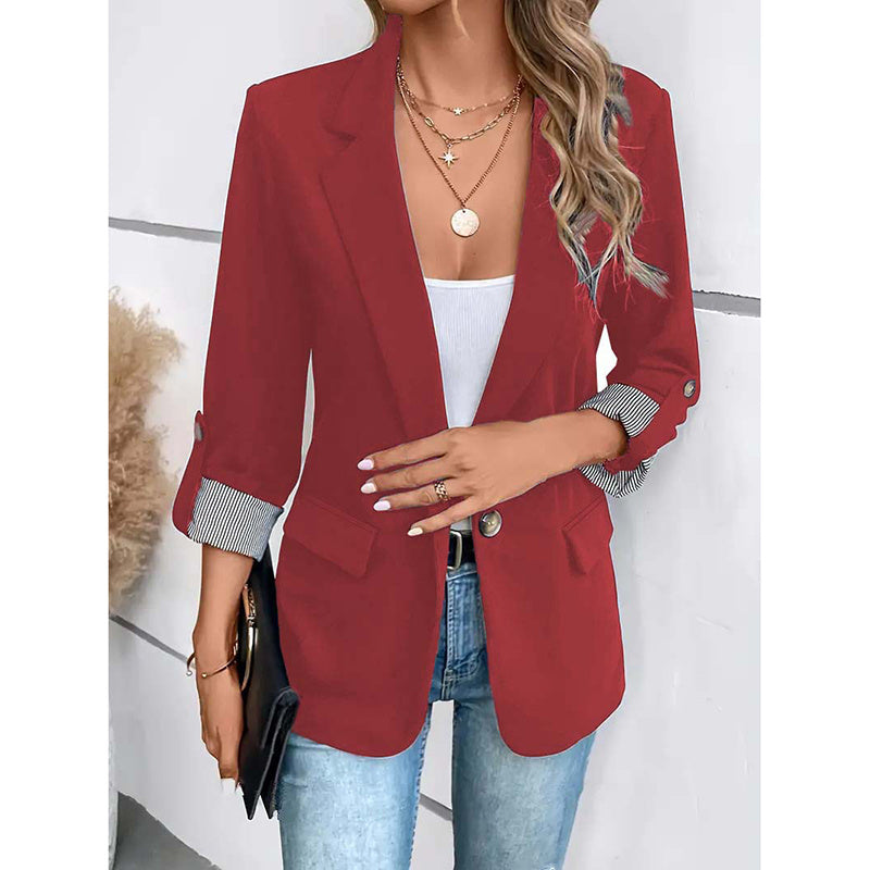 Casual Open Front Blazer