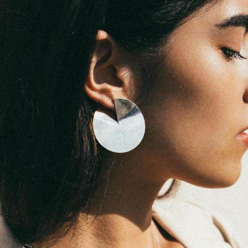 Round Scenery Stud Earrings - Subtle Shine Jewelry Co.