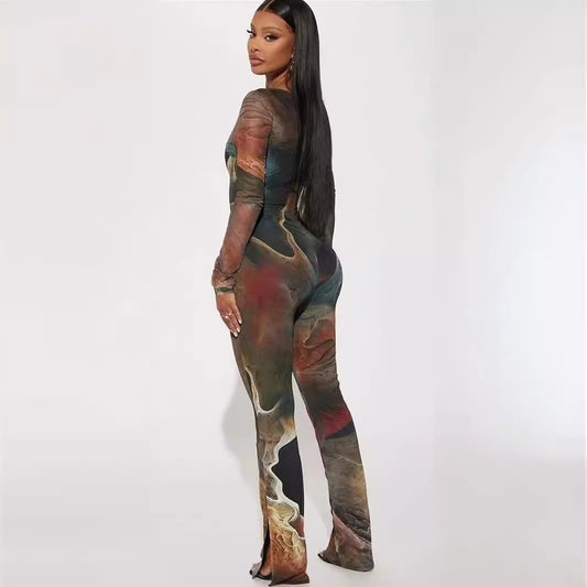 AllureMesh Jumpsuit