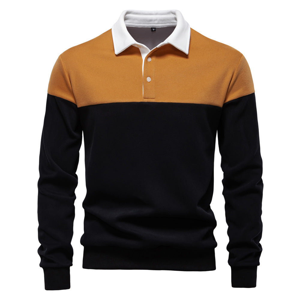 Men's Casual Polo Collar Shirt