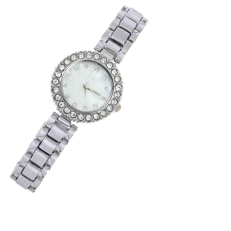 Women's Rose Gold and Silver Watch + Bracelet Set - Subtle Shine Jewelry Co.