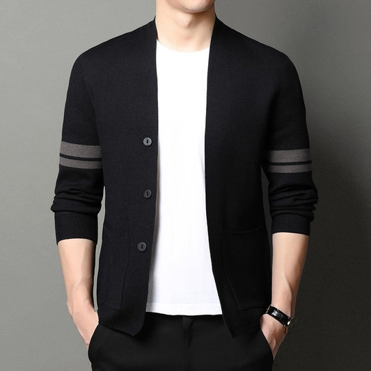 Men’s Blended Jacquard Sweater