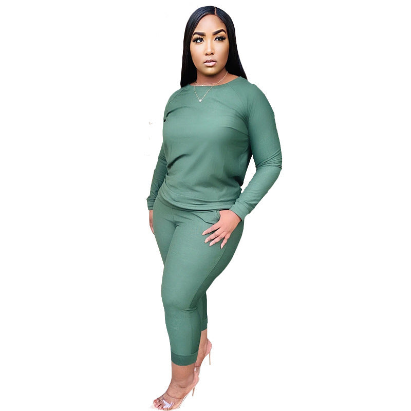 Fall Leisure Pant Set