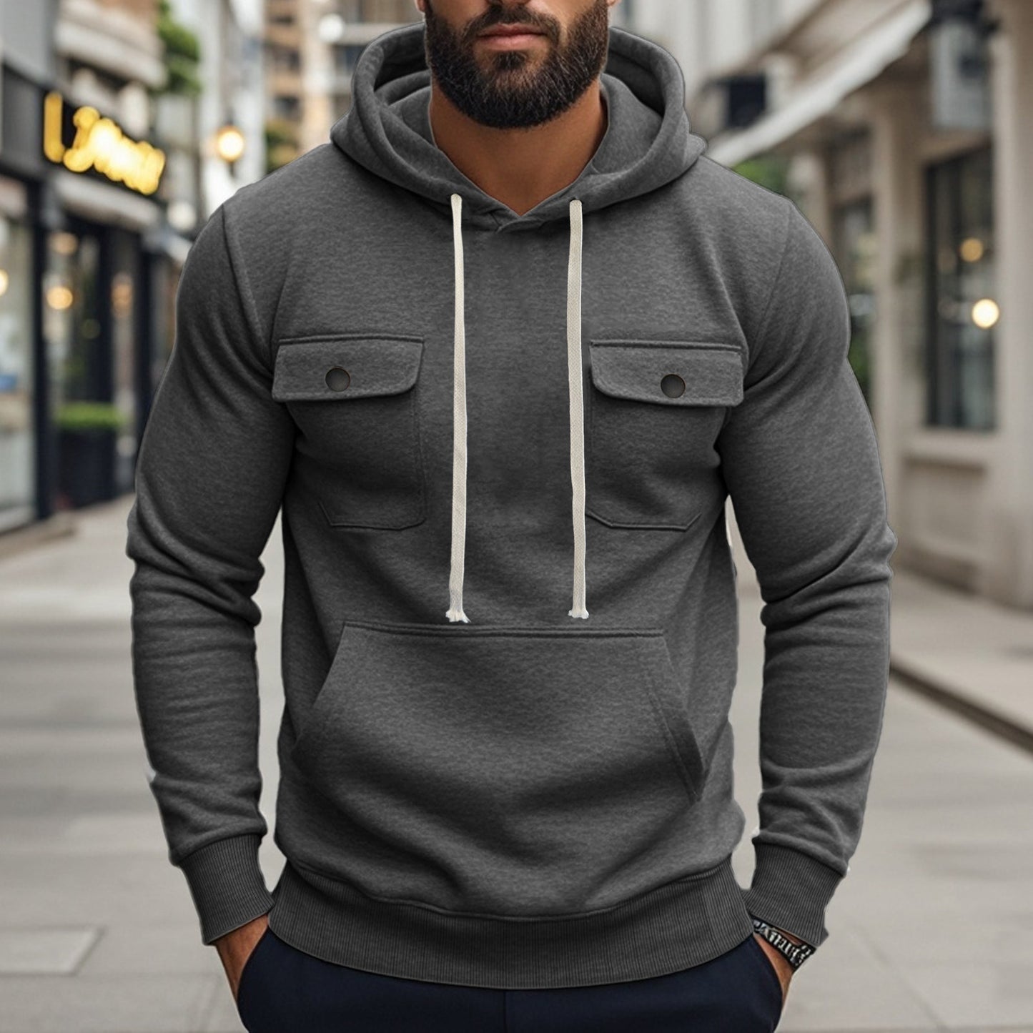 Men’s Heavy Fall Hoodie