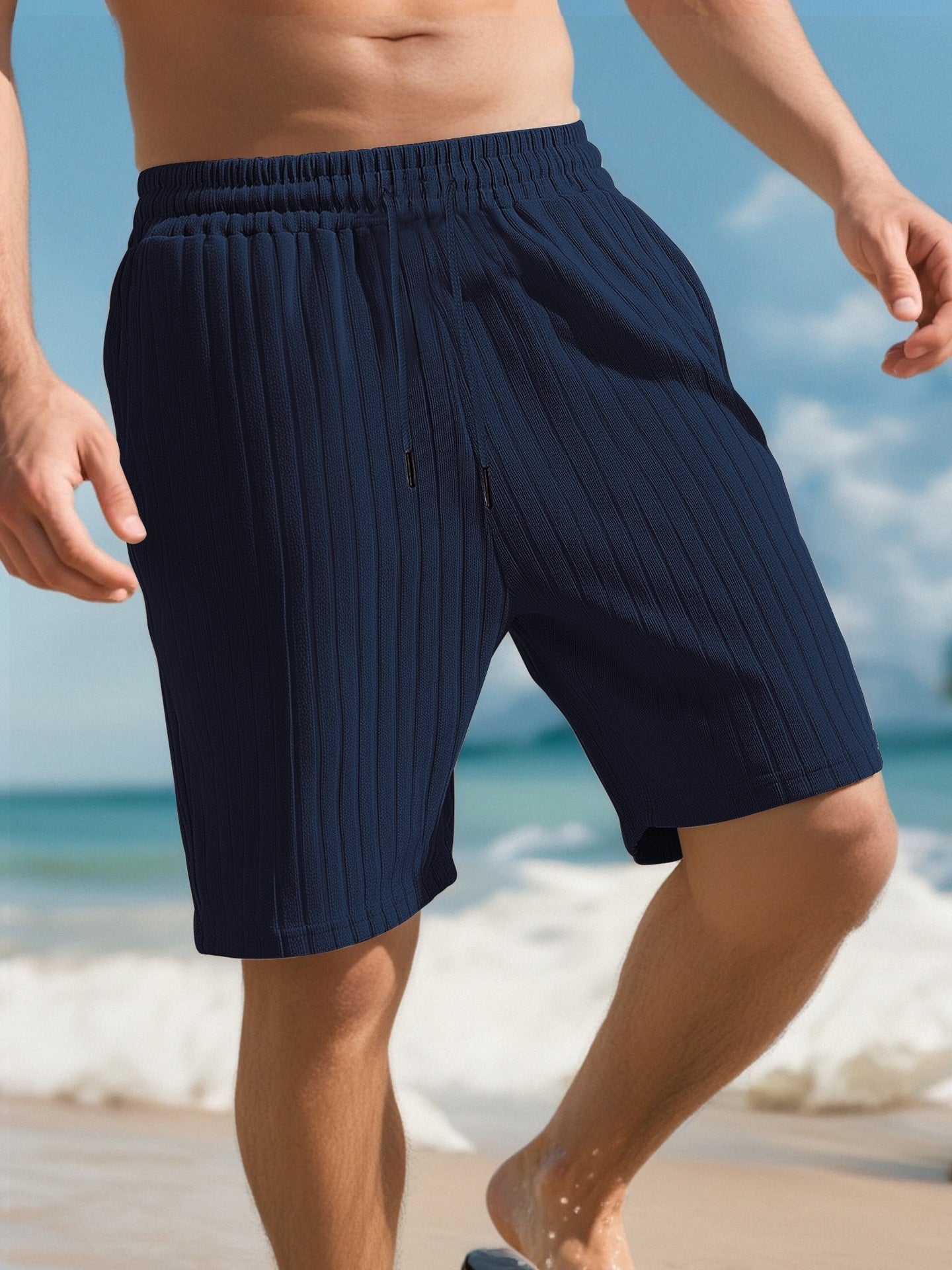 Men's Color-Striped Shorts