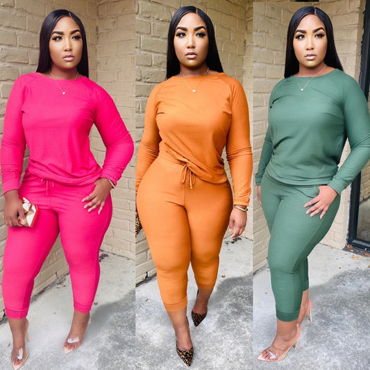Fall Leisure Pant Set