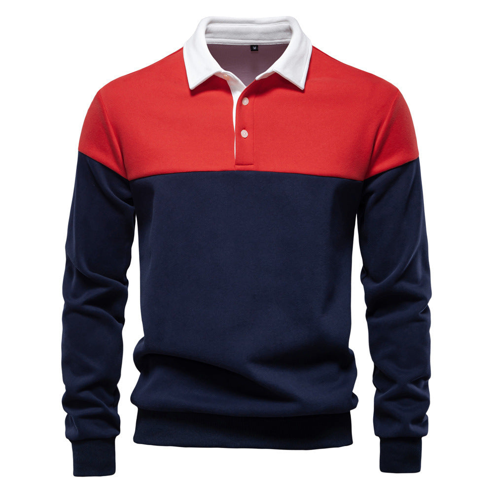 Men's Casual Polo Collar Shirt