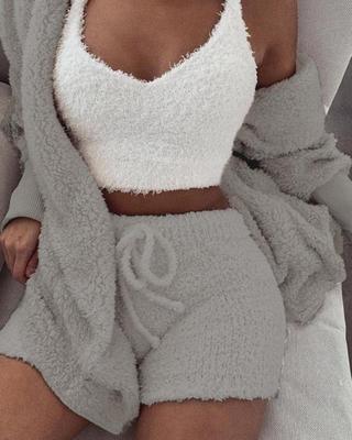 3 Piece Lounge Short Set