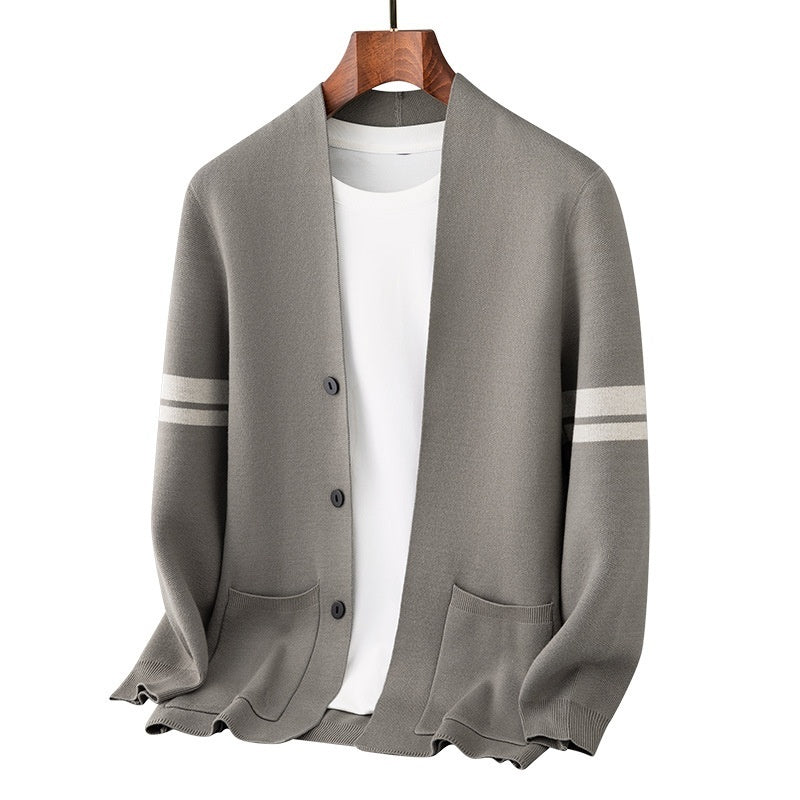 Men’s Blended Jacquard Sweater